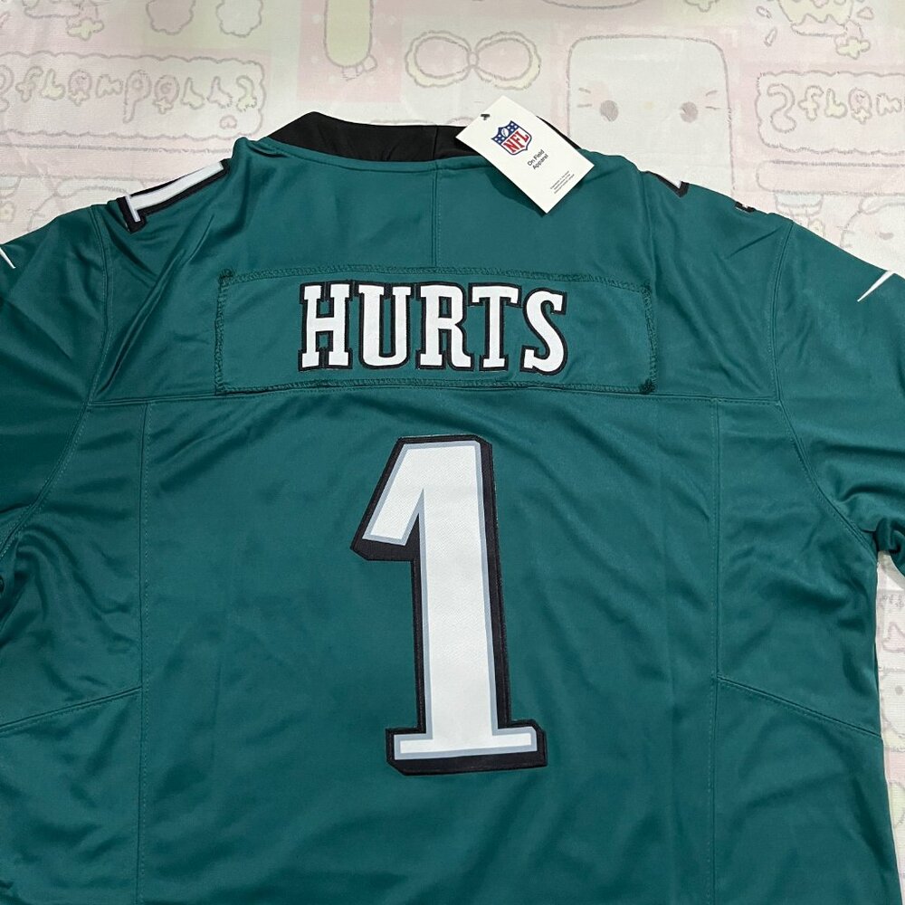 NFL Teal and Black Men's Jersey - Picture 6 of 6